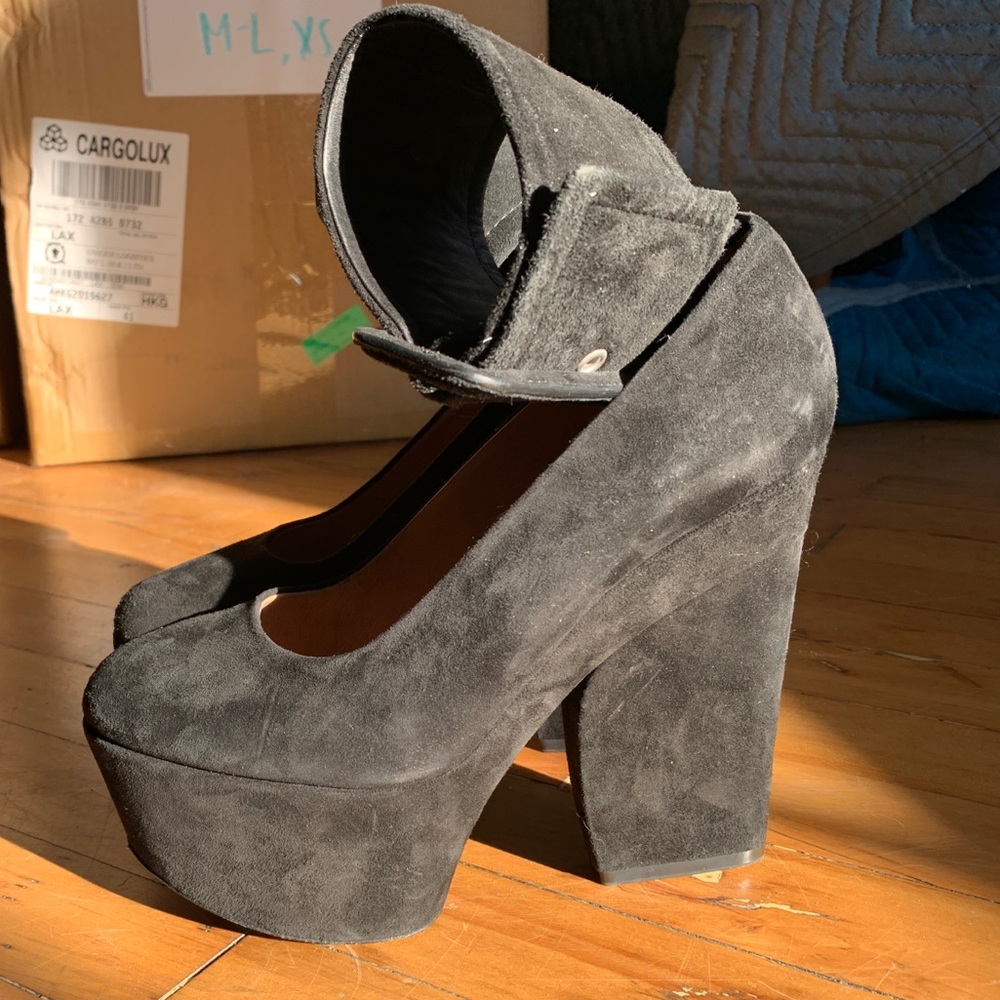 CELINE PHOEBE PHILO platform ankle cuff heels - Picture 5 of 9